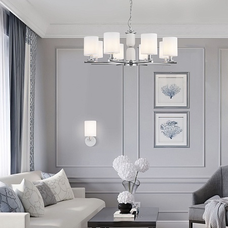 Настенный светильник Eurosvet 60146/1 никель - фото