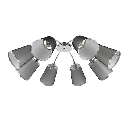 Светильник потолочный Хром/Черный E14 8*40W SLE103002-08 - фото