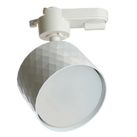 Светильник Feron AL176 трековый однофазный на шинопровод под лампу GX53, белый - фото