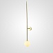 Настенный Светильник Lines Ball 100 Gold Imperiumloft 178057-26 - фото