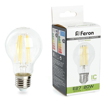 Лампа светодиодная Feron LB-620 Шар E27 20W 175-265V 4000K - фото
