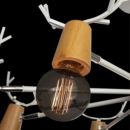 10024/8 White Люстра на штанге LOFT IT Sven - фото