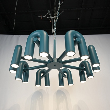 Подвесная Люстра Fanny 16 Green Imperiumloft 212349-23 - фото