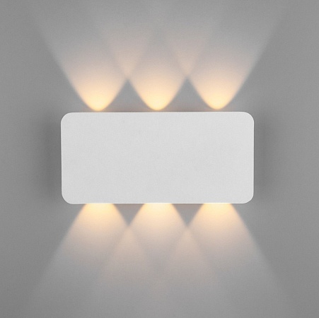 Настенный светодиодный светильник Angle LED 40138/1 LED белый - фото