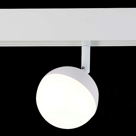 Магнитный трековый светильник белый LED 1*7W 4000K 520Lm Ra>80 120° IP20 L120xW90xH192 ST358.546.07 - фото