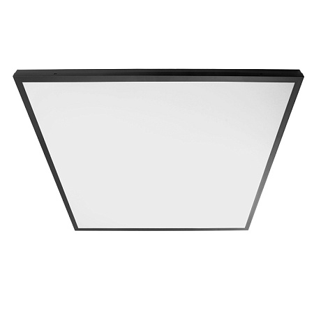 Светодиодная панель Feron AL2117 встраиваемая Армстронг 40W 4000K черный ЭПРА в комплекте - фото