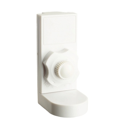 Коннектор (адаптер для установки Т8 лампы цоколь G13) для шинопровода, белый LD1016 - фото