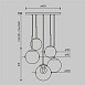 Подвесной светильник Maytoni Basic form MOD521PL-05G - фото