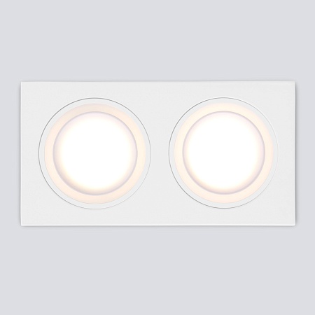 Встраиваемый точечный светильник 1091/2 Elektrostandard - фото