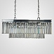 Люстра Rh 1920S Odeon Clear Glass Fringe Chrome Imperiumloft 228792-22 - фото
