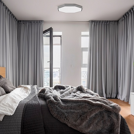 Светильник потолочный Белый/Белый LED 1*45W 3000K/4000K/6000K SLE200852-01 - фото