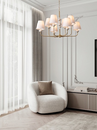 Подвесной светильник Freya FR2038PL-08BS - фото