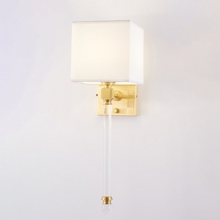 Бра Regina Andrew Crystal Sconce Brass Imperiumloft 149048-22 - фото