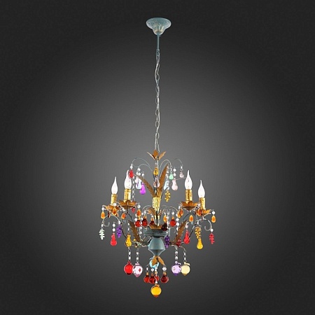 Люстра подвесная ST-Luce Разноцветный E14 5*40W SL426.763.05 - фото