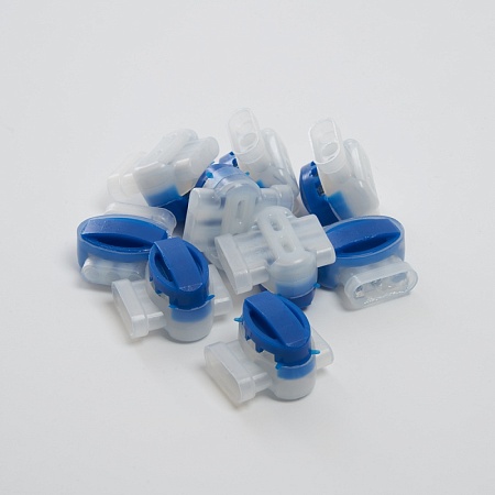 Зажим соединительный Скотч-лок 314, 0,5-1,5мм2 (4мм)  (DIY упаковка 10шт) STEKKER LD800-314 - фото