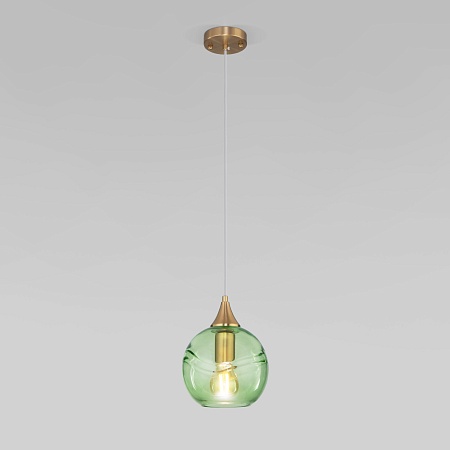 Подвесной светильник Eurosvet 50221/1 зеленый - фото