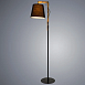 Торшер с абажуром ARTE LAMP A5700PN-1BK - фото