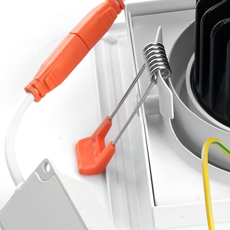 Светодиодный светильник Feron AL202 карданный 2x20W 4000K 35 градусов ,белый - фото