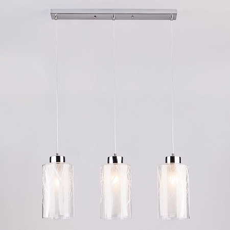 Подвесной акцентный светильник Eurosvet 50001/3 хром - фото