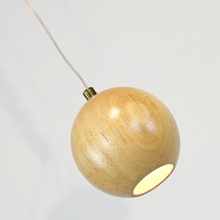 Подвесной Светильник Lofter Wooden Sphere Imperiumloft 73428-22 - фото