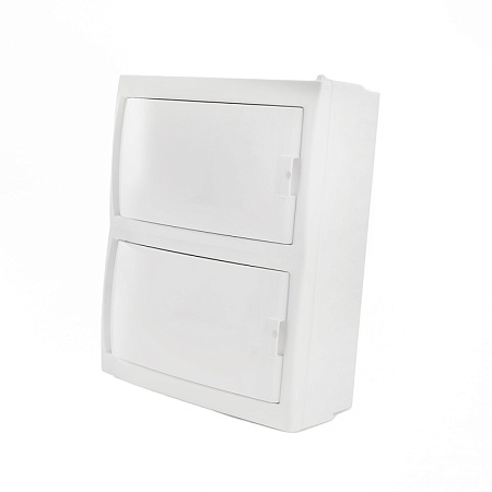 Бокс настенный STEKKER EBX50-3/16-20 16 модулей, белый, пластик, серия Standart - фото
