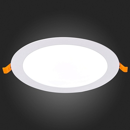 Св-к встр. Белый LED 1*15W 3000K 1 020Lm Ra80 110° IP20 D190xH8 90-265V ST209.538.15 - фото