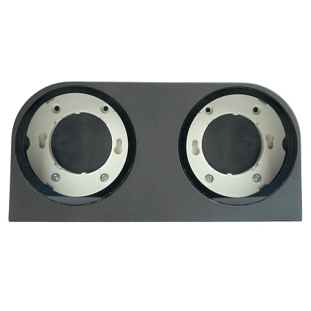 Светильник садово-парковый Feron DH1203,на стену, GX53 230V, черный - фото