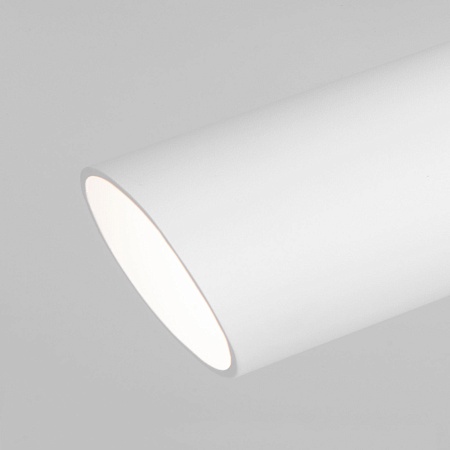 Трековый светильник для однофазного шинопровода Splay GU10 Белый MRL 1006 Elektrostandard - фото