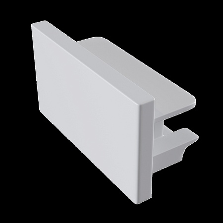 Заглушка торцевая 1шт Unity накладной белый - фото