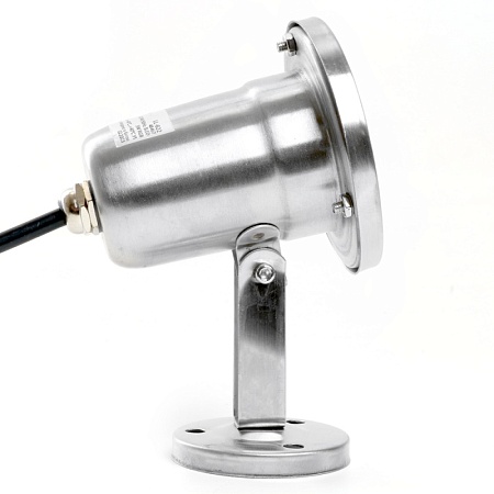 Светодиодный прожектор подводный Feron LL-822, 3W, AC/DC24V, низковольтный, 6400K, металлик, 80*80*130mm, IP68 - фото