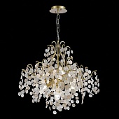 Люстра подвесная ST-Luce Латунь/Прозрачный, Золотой E14 8*60W SL1650.303.08