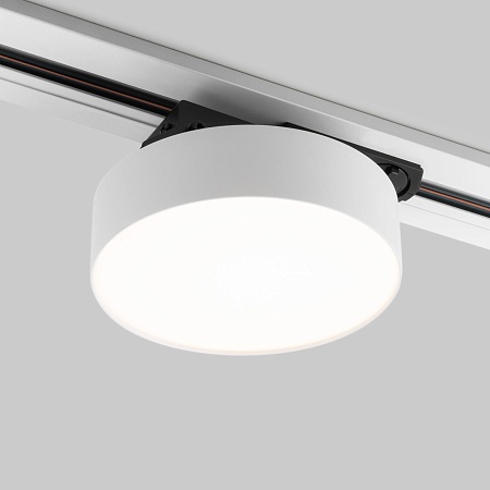 Трековый светодиодный светильник для однофазного шинопровода Pila Белый 12W 4200K 85078/01 Elektrostandard - фото