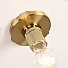 Потолочный Светильник Rh Utilitaire Socket Flushmount Brass Imperiumloft 123677-22 - фото
