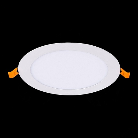 Св-к встр. Белый LED 1*12W 3000K 816Lm Ra80 110° IP20 D170xH8 90-265V ST209.538.12 - фото