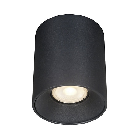 Светильник потолочный Черный GU10 1*50W IP20 D80xH95 220V Без ламп ST167.402.01 - фото