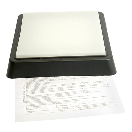 Светильник светодиодный Feron AL3021 в пластиковом корпусе 15W 6500K IP20 черный - фото