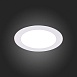 Св-к встр. Белый LED 1*8W 3000K 640Lm Ra80 110° IP20 D120xH30 220-240V ST210.538.08 - фото