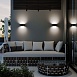 Светильник напольный ST-Luce темно-серый/белый LED 1*8W 3000K SL9540.705.01 - фото