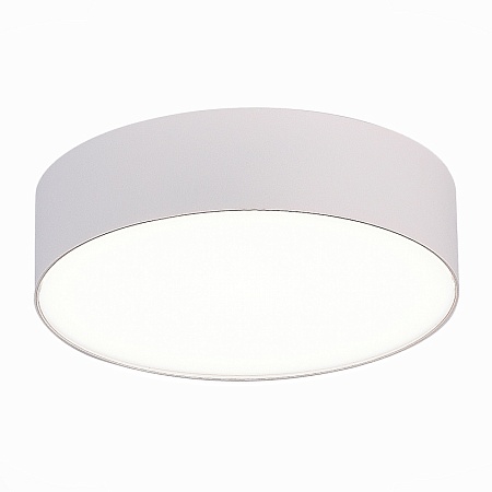 Светильник потолочный Белый LED 1*27W 4000K 2 340Lm Ra>85 120° IP20 D220xH55 185-265V ST606.542.27 - фото