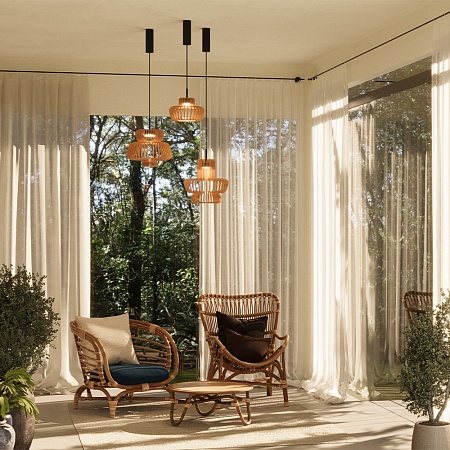 Подвесной светильник Maytoni MOD465PL-L12BK2 - фото