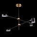 Светильник потолочный ST-Luce Черный, Латунь/Черный LED 4*5W 3000K SL1604.432.04 - фото