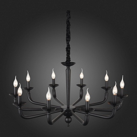 Люстра подвесная ST-Luce Черный E14 10*40W SL1114.403.10 - фото