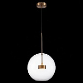 Светильник подвесной ST-Luce Латунь/Прозрачный LED 1*14W 3000K SL1133.223.01
