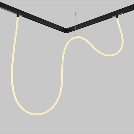 Гибкий светодиодный светильник Черный LED 1*36W 3000K Lm Ra80 360° IP20 L3 000xW-xH- 48 ST684.436.36 - фото