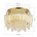 Светильник потолочный ST-Luce золото/прозрачный, янтарный LED 1*20W 3000K SL6135.202.01 - фото
