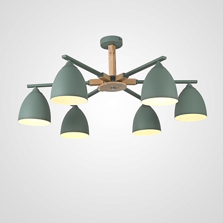 Потолочная Люстра Noa 6 Mint Imperiumloft Imperiumloft 183467-26 - фото