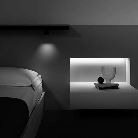 Трековый светильник Technical Alfa S TR133-2-7W4K-B - фото