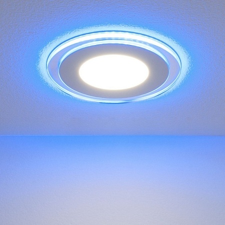 Встраиваемый потолочный светодиодный светильник  blue Lussole DLKR160/200-DLKS160/200 DLKR160 12W 4200K - фото