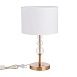 Прикроватная лампа Латунь, Прозрачный/Белый E14 1*40W SLE105714-01 - фото