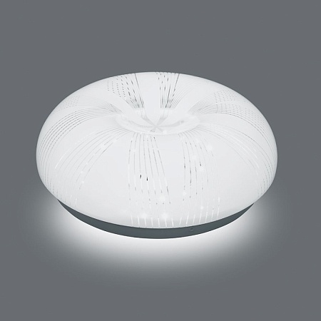 Светильник светодиодный стационарный Feron AL774 STRIPES тарелка 23W 6400K (45108.23.18.64) - фото